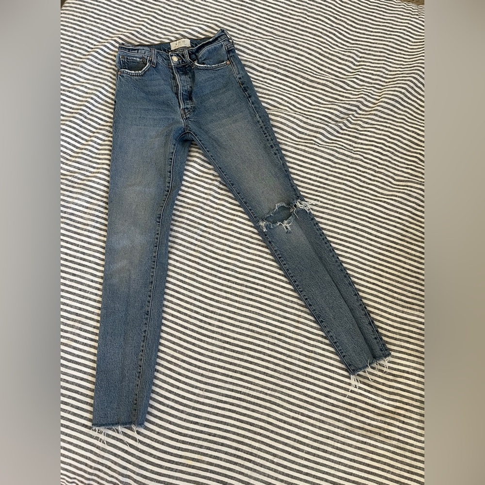 Free People High Wasted Jeans